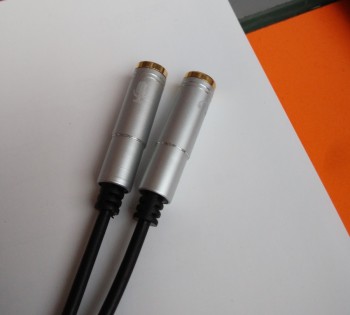 Y-образный разветвитель для наушников Dual Splitter Silver